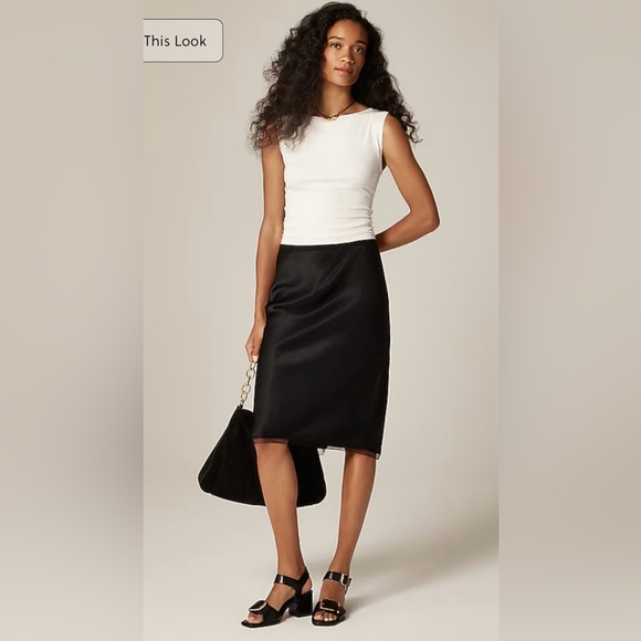 J.Crew Refined rib shell tank top in soft blush - Picture 2 of 7